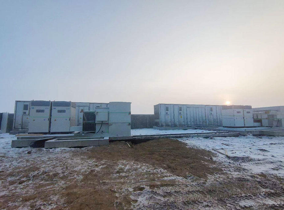 新疆白碱滩储能集装箱消防项目案例