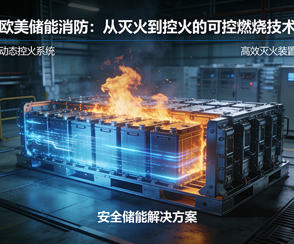 告别“强行灭火”：欧美储能消防转向“可控燃烧”新路径